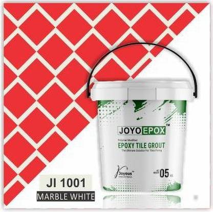JOYOEPOX Epoxy tile grout | 3 component grout For All Surface | Marble White | 5 kg Crack Filler