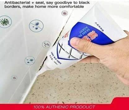 My Machine Tiles Gap Filler Waterproof Tile Gap/Grout Filler Water Resistant Silicone Paste Crack Filler