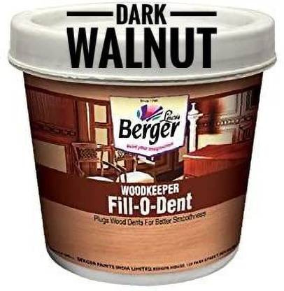 Berger DARK WALNUT COLOUR WOOD FILLER Crack Filler