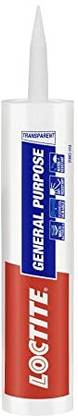 loctite General Purpose GP silicone sealant Transparent Crack Filler