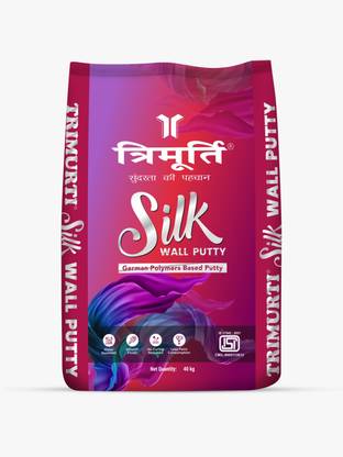 Trimurti Silk Wall Putty Based on Gypsum Polymers Superior Adhesion & Durability Crack Filler