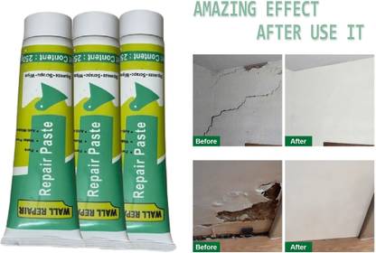 My Machine 3QTY Waterproof Wall Crack Filler paste For Wall, Tiles GAP, Wood & Plaster N17 Crack Filler