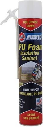 ABRO PUF-750 Multipurpose Expandable PU Foam Insulation Sealant Spray Crack Filler