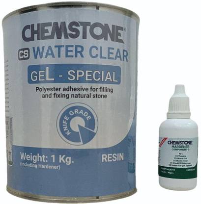CHEMSTONE Water Clear Gel Special Polyester Adhesive for filling & fixing natural stone Crack Filler