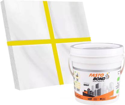 Fastobond Epoxy Tile Grout 3 Components YELLOW COLOR Crack Filler