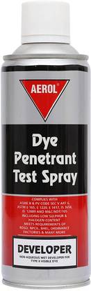 Aerol Dye Penetrant Test (DPT) Developer Spray for Dye Penetrant Inspection Grade 9920 Crack Filler
