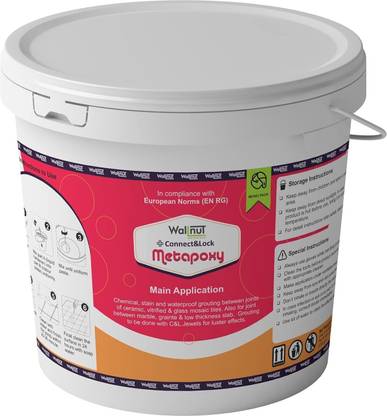 Wallnut C&L Metapoxy 2 Component Grout Mono bucket Smooth Finish (camel) Crack Filler
