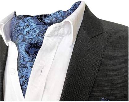 MASTYLE Mastyle Fine Warp Polyester Men's Scarf | Cravat Tie For Men Cravat