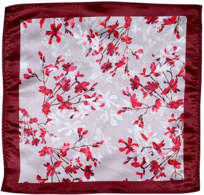 KRAWATTE KRAWATTE Men's Satin Pocket Square (13"X13") Cravat