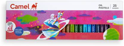 Camel Oil Pastels 25 Shades with Drawing Pencil