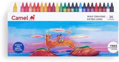 Camel Wax Crayons Extra Long