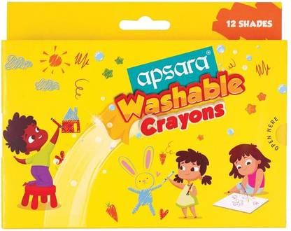 APSARA Washable Crayons