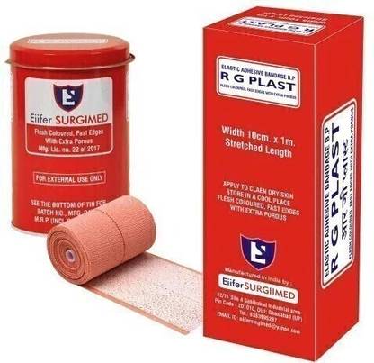 R G PLAST RGPLST-4 Crepe Bandage