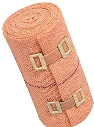 Yadav Crepe bandage (10 cm x 4 mtr) with fast edge for comfortable feeling 18 Crepe Bandage