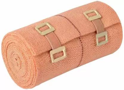 SREE Cotton Crepe Bandage - Roll Sports Wrist Wrap Straps Elastic Compression Crepe Bandage