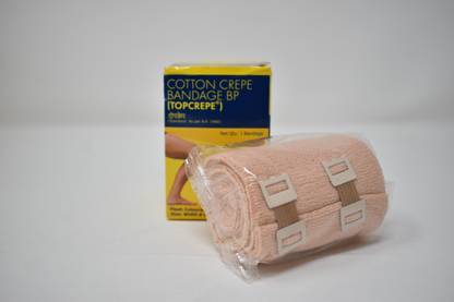 topcrepe Cotton Bandage (Width 10 cm * 4 m stretch length) Crepe Bandage