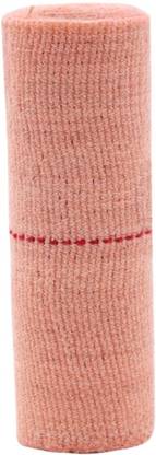 EASYAID FIXAID Elastic Adhesive Bandage B.P. 10cm*1m (Stretched) Crepe Bandage Crepe Bandage