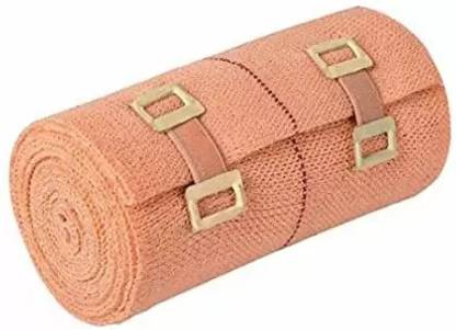 SREE Premium Cotton Crepe Bandage - Roll Sports Wrist Wrap Straps,( 4M x 10 cm) Crepe Bandage