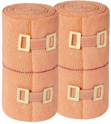 RAJDEEP COLLECTION CREPE BANDAGES FOR PAIN RELIEF AND FOR SWELLING.(MADE INDIA). Crepe Bandage
