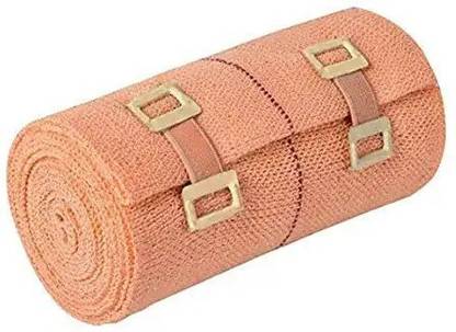 SWASTIKA Superb Crepe Bandage With Fast Edges (Width 10 cm * length 4 Mtr. 9.707 Crepe Bandage