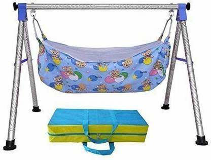 A to Z Hub Baby Cradle, Ghodiyu, Palna, Jhula/Jhoola for Infants