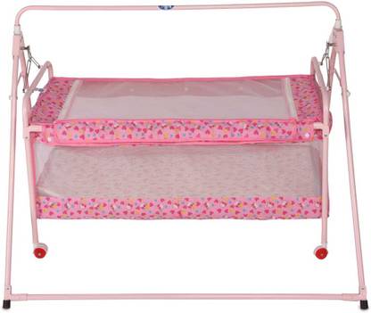 Infanto Sleepwell 2 in 1 Baby Cradle|Palna|Jhula|Swing|Uyyala