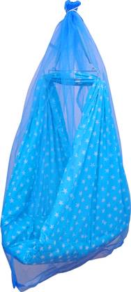 little chime baby cotton Non-Detachable Bed Cradle with Spring Set,Mosquito Protection Net