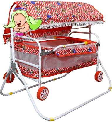 BACHAA JI TOY Kids jhula Baby Cradles/palna New Born Babies Mosquito net Swing Sleeping