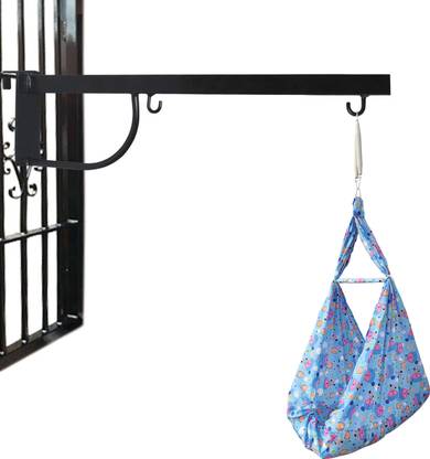 NHR Hanging Cradle for Window Stand Baby Swing and 2 Cradle Easy to Hang for Stand