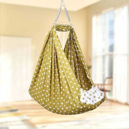 Momtike Baby thottil, hanger spring with cradle cloth( No window hanger )