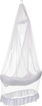 VParents New Born Net Baby Swing Cradle with Mosquito net and Spring