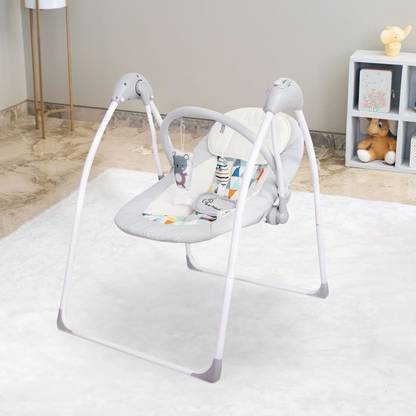 R for Rabbit Snicker Playful Automatic Baby Swing with Remote Control for Newborn Baby