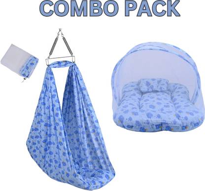 Kian BABY NET SWING CRADLE ,MOSQUITO NET BED COMBO PREMIUM QUALITY