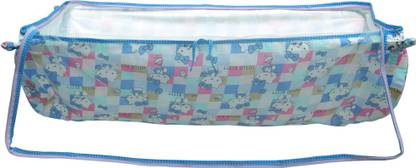 Cora Exim Soft Cloth Swing New Born Baby Cradle/Ghodiyu Hammock in Cool Cotton with Net Standard crib