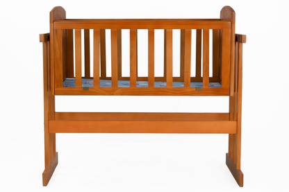 Arcedo Amber 2 in 1 Wooden Baby Swing ( Honey) with a mosquito net swing stopper knob