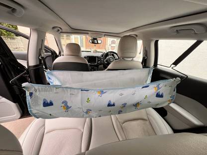 MYSACART Car Cradle Hammock For 0 To 3 Year Baby Comfortable For Travel Comes In Full Set
