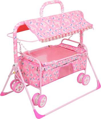 FLIPZON Premium Baby Cradle | Jhula Palna for New Born Babies, baggi/palna, J9