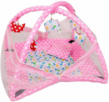 Steadfast Premium Quality Baby Play Gym With Mosquito Net