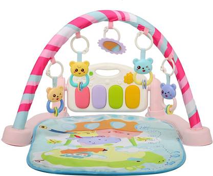 himanshu tex Musical Piano Baby Play Gym Mat Kids Activity Gym Mat with Music and Lights