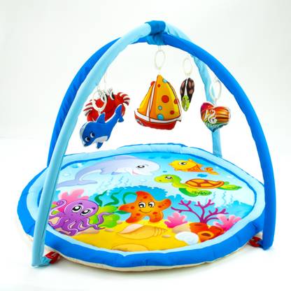 HUELOV Premium Aqua Theme Baby Play Gym | Baby Activity Gym | Infant Play Gym
