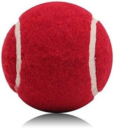 KIPSMARTS Rubber Cricket Tennis Red+1 Ball Standard Bail