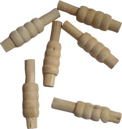 HACKERX Pair of bails for Cricket Wicket Stumps Pack of 6 Pairs Standard Bail