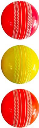 ParshvGroups Wind Ball for Cricket (Pack of 3), Wind Ball for Practice and Competitive Match Cricket Synthetic Ball