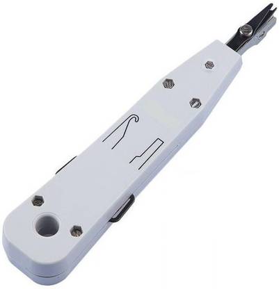 DUMDAAR Krone networking tool KD-1 Telecom Phone Cable Ethernet Network Patch Panel Faceplate Punch Tool CAT5 CAT6 (1PCS) Manual Crimper