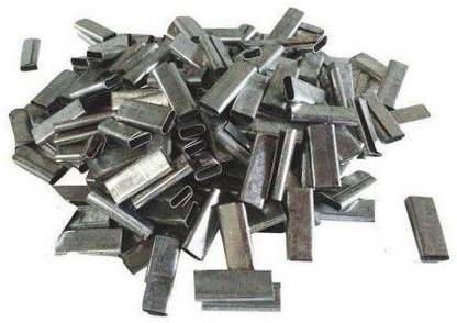 fozti Outer Box Packing Strapping Metal Clips (12mm - 1Kg) Manual Crimper