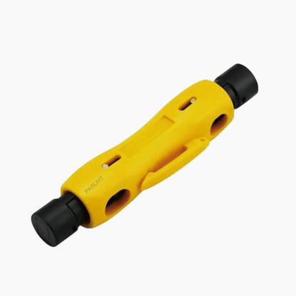 Paruht Wire Stripper Pen Style Tool for RG59 RG6 RG7 RG11 CAT5 CAT6 Stripping Tools and RG6/62/59/11/7/213/8 Coaxial Cable Manual Crimper