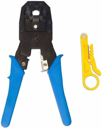 meshiv mantra 3 in 1 Modular Crimping Tool Rj45 Network cable Crimping Tool with Wire Cutter Manual Crimper