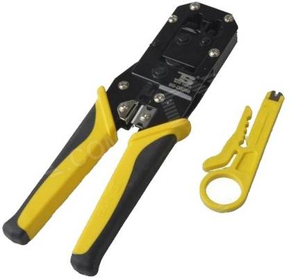Mak World Bosi Modular Plug Crimper Crimping Tool for RJ11 RJ45 Bosi 3x1 Modular Plug Crimper Crimping Tool for RJ11 RJ45 Manual Crimper