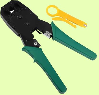 SDMINITEK OB-315 RJ45 Cable Crimping Tool 3 in 1 Modular Crimping Tool for RJ45 LAN Cutter Manual Hydraulic Crimper