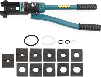 Mass Pro 16-400mm² Hydraulic Crimping Tool For Copper, Aluminum Terminal Pliers Lugs Termination Manual Hydraulic Crimper